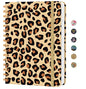 Lined Spiral Journal Notebook, A5 College Ruled Notebook for Journaling, Note-Taking, and Daily Planning, Durable Hardcover with an Elegant Design, Leopard print - color: X.Leopard print