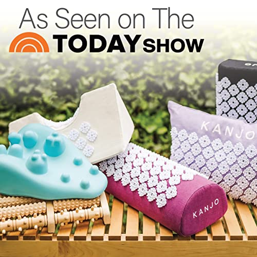 Acupressure Mat and Pillow Set for Back Pain Relief & Neck Pain Relief, with Pressure Points for Muscle Pain Relief with Travel Bag - Amethyst