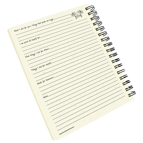 Write it Down series by Journals Unlimited, Guided Journal, Self Care, My Therapy Journal, Full-size 7.5"x9", Kraft Hard Cover, Made in USA
