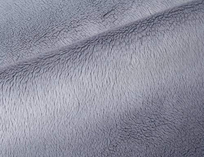 DGXIN Winter Velvet Zen Practice Meditation Cloak 100cm - color: Light Grey