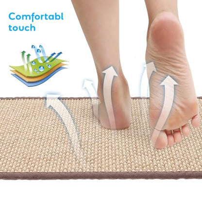 Sewroro Woven Bamboo Seat Cushion 15.74X11.81X0.19In Cooling Meditation Floor Cushion for Indoor Office Home Decor