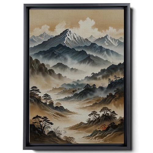 Japanese Wall Art, Minimalist Wall Art, Neutral Abstract Art, Modern Minimalist, Zen Wall Art, Zen Printed Wall Art, Japanese Art Print, Decor Canvas, Wall