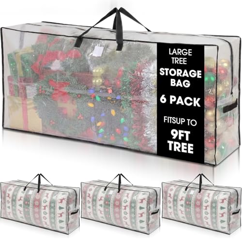 4 Pack Extra Large Moving Bags Heavy Duty, 126 Gallon Clear Storage Bags with Reinforced Handles & Zipper, Waterproof Storage for Moving Clothes Bedding Christmas Seasonal Decorations (Black) - color: Black