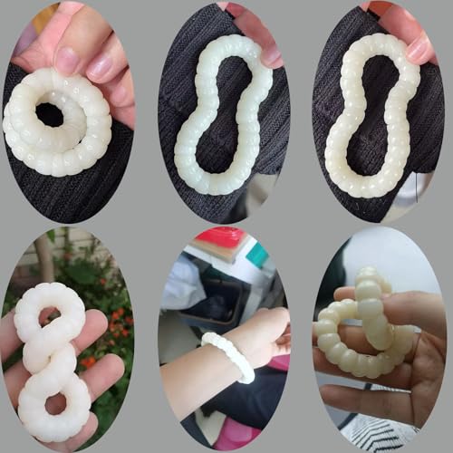 Natural Bodhi Seeds Beaded Bracelets,use forBracelet for Anxiety Relief,Protective Healing Anti-Stress Bracelet,Suitable for women and men,with gift box - color: 007