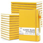 feela 24 Pack Journal Notebook for Work, Business Notebook Bulk Hardcover Lined Writing Journal with Pen Holder for Men Women Note Taking, with 24 Black Pens, 120 GSM, 5.1”x8.3”, A5, Yellow - color: 24 Pack yellow