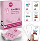 MBM Angel Reflection & Mindfulness Cards – 80 Prompts for Emotional Connection, Self-Awareness & Spiritual Growth | Meaningful Conversation Cards for Calm, Healing & Deep Reflection