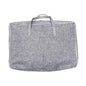 Cotton Linen Storage Bag Blanket Quilt Duffle Bag Large Capacity Easy Zipper