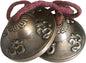 Tingsha Tibetan Meditation Bell Om Mane Padme Hum (Large)