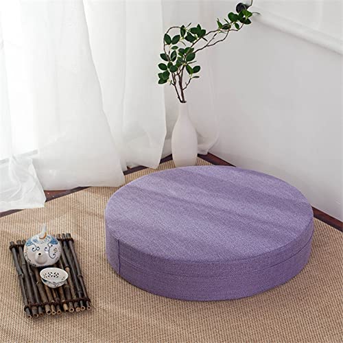 generic Meditation Cushion,Round Meditation Floor Pillow Yoga Pillows Large Pillows Seating Cushions for Indoor Tatami Fireplace Living Room(Light Grey), AM0XDM0D5ECUS