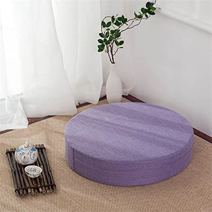 generic Meditation Cushion,Round Meditation Floor Pillow Yoga Pillows Large Pillows Seating Cushions for Indoor Tatami Fireplace Living Room(Light Grey), AM0XDM0D5ECUS