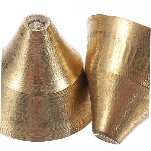 GLEAVI 10pcs Rhythm Vintage Bell Meditation Yoga Bell Large Religious Ceremony Tibetan Vintage Design Chime