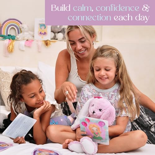Mindfulness & Affirmation Cards for Kids – 38 XL Activity Cards for Emotional Growth – Rhyming Stories, Visualization & Calming Practices
