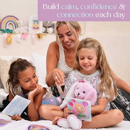Mindfulness & Affirmation Cards for Kids – 38 XL Activity Cards for Emotional Growth – Rhyming Stories, Visualization & Calming Practices