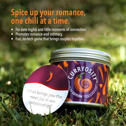 Couples Edition Card Game – 120 Romantic Question Cards for Couples | Relationship Conversation Starters with 3 Spice Levels | Intimacy Game for Date Night, Anniversary or Wedding Gift Idea - style: Couples