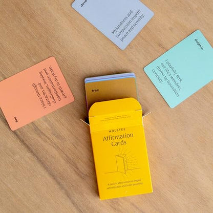 Holstee Reflection Cards, Gratitude & Affirmation Decks | 3 Sets for Meaningful Conversation, Inspiring Grateful Living