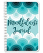 BookFactory Mindfulness Journal/Mindful Daily Notebook/Intention Tracking Log Book/Logbook 100 Pages - 6'' x 9'' Durable Thick Translucent Cover, Wire-O Binding (Made in USA) - style: Mindfulness Wire-O