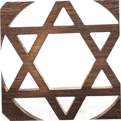 OSALADI Wooden Altar Wall Decor Ornament for Witch Rituals Rustic Home Decoration for Entryways Living Rooms and Ceremonies Versatile Altar Art