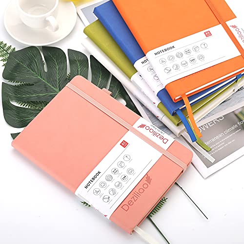 Lined Journal Notebooks with Pen Loop, Hardcover Notebook Journal for Work, 100Gsm Premium Thick Paper with Inner Pocket, Medium 5.7''''x8.4'''', ?Pink, Ruled, 1 Pack - color: Pink