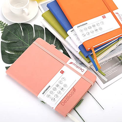 Lined Journal Notebooks with Pen Loop, Hardcover Notebook Journal for Work, 100Gsm Premium Thick Paper with Inner Pocket, Medium 5.7''''x8.4'''', ?Pink, Ruled, 1 Pack - color: Pink