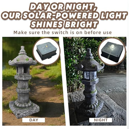 Solar-Powered Pagoda Lamp - style: Pagoda04