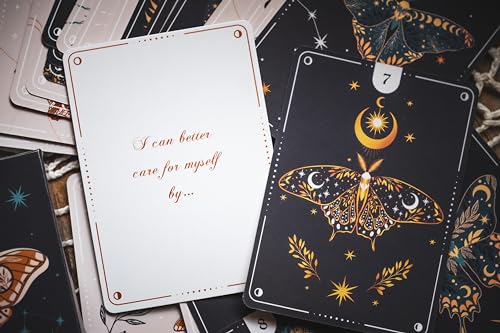 Tamed Wild Journaling Deck – 31-Card Set for Self-Exploration and Reflection | Thought-Provoking Prompts for Daily Writing | Perfect for Personal Growth, Mindfulness, and Self-Appreciation