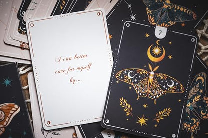 Tamed Wild Journaling Deck – 31-Card Set for Self-Exploration and Reflection | Thought-Provoking Prompts for Daily Writing | Perfect for Personal Growth, Mindfulness, and Self-Appreciation
