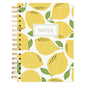 Graphique Designer Notebooks - Lemons - Spiral Bound Writing Journals for Offices, Schools, Classrooms, and More - Hard Cover with 160 Ruled Pages (6.25" x 8.25") - color: Lemon
