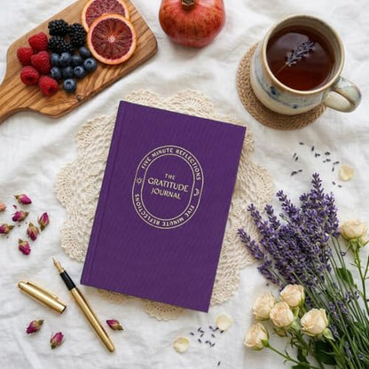 And Per Se Gratitude Journal – 5 Minute Daily Practice for Women with Prompts & Quotes – Undated Mindfulness & Happiness Notebook (Purple) - color: j.Purple
