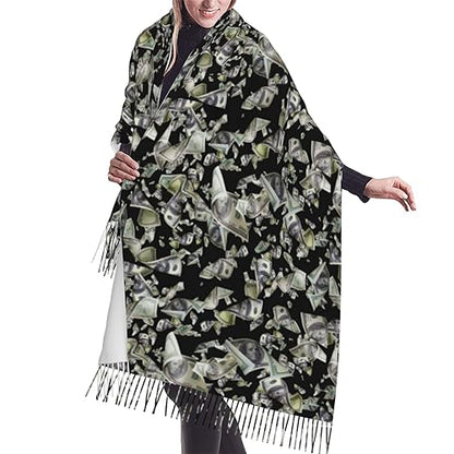 Supdreamc Cashmere Feel Scarf Soft Women Warm Cozy Scarves Multiple Colors - color: Picture (195)