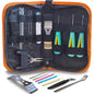 Candle Making Kit for Adults Beginners with Storage Bag, Candle Making Supplies Used for Punching and Inserting Candle Mold Wicks, Candle Making Tools Including Punching Needle with Hook and Large Eye