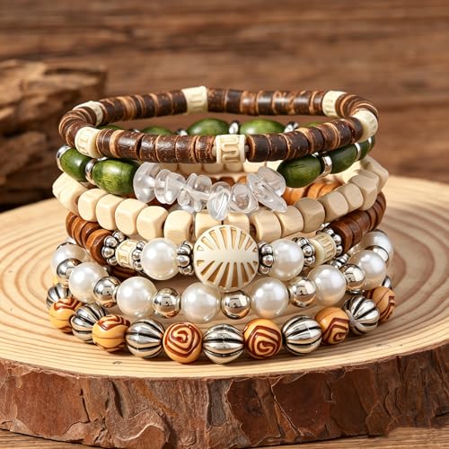 Gothic Bracelet Adjustable Punk Braided Leather Multilayer Grunge Set Bracelets Emo Metal Cuff Wrap Bangles Meaningful Gift - color: J-BZ-75