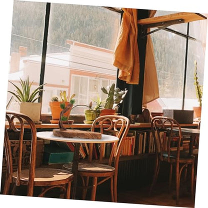 ULTECHNOVO Retro Chinese Style Zen Root Carving Wooden Artware Home Furnishing Shelves Decorations