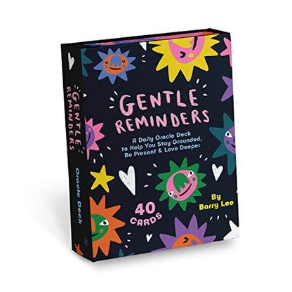 Gentle Reminders Daily Oracle Deck: To Help You Stay Grounded, Be Present & Love Deeper, 40 Positive Affirmation Cards