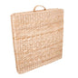 Healifty Japanese Traditional Straw Woven Meditation Cushion Square Braided Floor Mat for Yoga and Zen Sitting Comfortable Seat Cushion for Adults for Home and Outdoor Use
