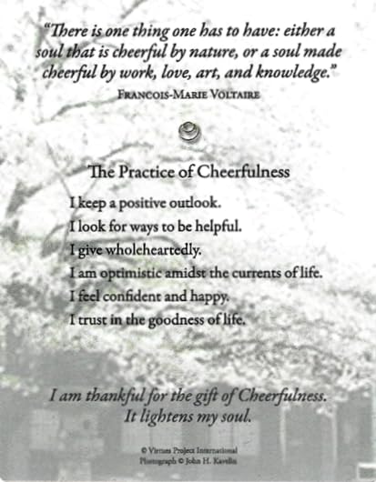 Virtues Reflections Cards: New Edition