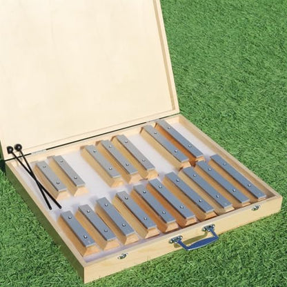 17 Tone Aluminum Plate Sound Brick Transposed Tone Block Glockenspiel Percussion Instrument Glockenspiel Percussion Instrument