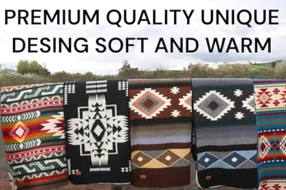 AHUAY Premium Hypoallergenic Alpaca Wool Blanket – Queen Size 94X78 - Ultra Soft Warm Lightweight Andean Geometric Throw, Handmade in Ecuador (Tungurahua Brown Coffee) - color: Tungurahua Brown Coffee, size: Queen (94" x 78")