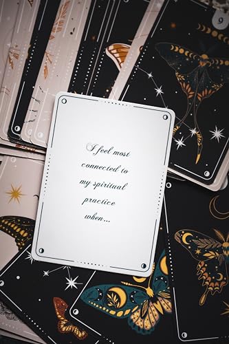 Tamed Wild Journaling Deck – 31-Card Set for Self-Exploration and Reflection | Thought-Provoking Prompts for Daily Writing | Perfect for Personal Growth, Mindfulness, and Self-Appreciation