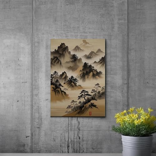 Japanese Wall Art, Minimalist Wall Art, Neutral Abstract Art, Modern Minimalist, Zen Wall Art, Zen Printed Wall Art, Japanese Art Print, Artwork Canvas Décor, Decor