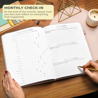 Clever Fox Gratitude Journal Large – Happiness, Positivity & Affirmation Journal – Inspirational Daily Notebook, 3 Months, 8.3x11” (Rose Gold) - color: Rose Gold, size: A4 (8.5" x 11")