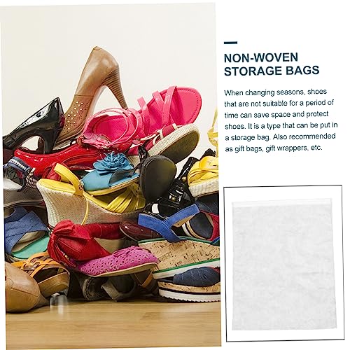 1Set Non Woven Fabric Storage Bags for Clothing Shoes Accessories Dust and Space Saving Organizers for Seasonal Storage and Present Wrapping