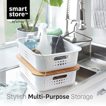 SmartStore - Bamboo Lid for Basket Recycled Storage Box - style: Bamboo Lid