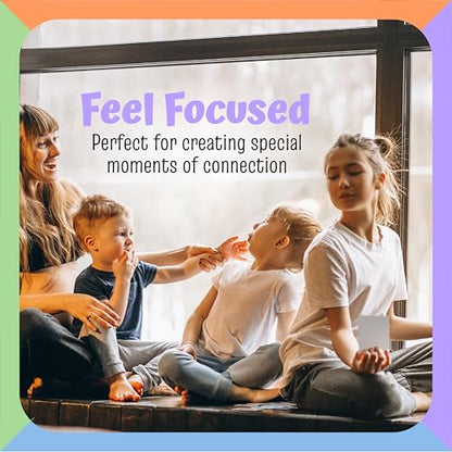 Breathing Exercise Cards for Kids -Montessori Flash Cards for Mindfulness Calm Down Corner Kit- Breathing Exercises for Anxiety Relief- - style: Shapes Breathing
