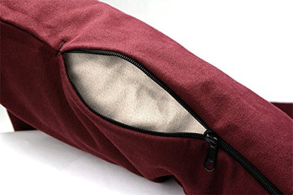 Purple Buckwheat Hull Regular Lift Cosmic Cushion & Cotton Batting Zabuton Meditation Cushion Set