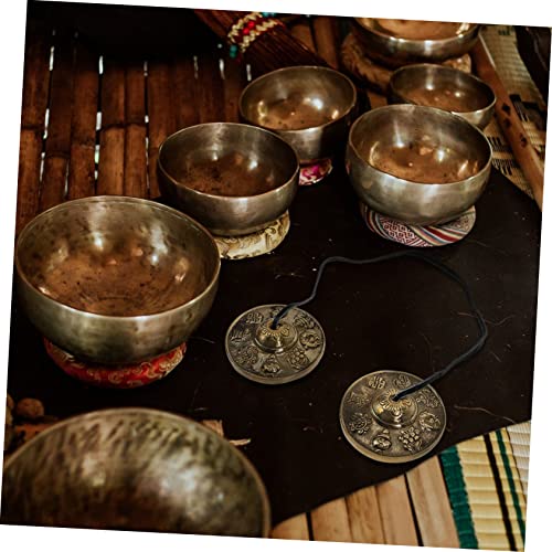 Unique Long Ringing Tone Handbell Meditation and Mindfulness Tool Buddhist Practice Religious Cymbal Bell