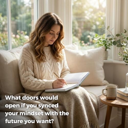 Manifestation Journal for Women | Guided 369 Method & Undated 90-Day Planner for Intentional Goal Setting - White - color: White