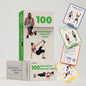 100 Bodyweight Exercise Cards – Illustrated Home Workout Flash Card Deck Designed by a Physical Therapist for Strength Training with No Equipment for Men and Women