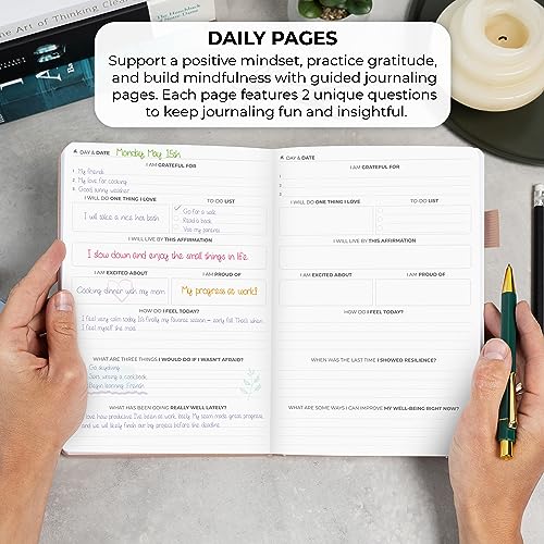 Clever Fox Self-love Journal – Guided Self-Discovery Log for Self-care, Reflection & Self-help, Mental Health, Gratitude & Mindfulness (Rose Gold) - color: Rose Gold