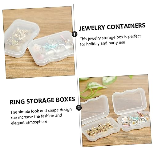 BESPORTBLE 3sets Simple Small Objects Storage Box Jewelry Wrapping for Dresser 20pcs*3