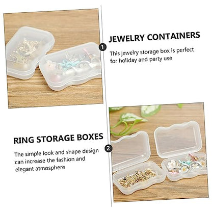BESPORTBLE 3sets Simple Small Objects Storage Box Jewelry Wrapping for Dresser 20pcs*3